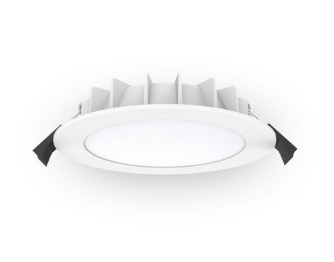 AT9027 9W CCT LED Flush Low Profile Downlight White Trim