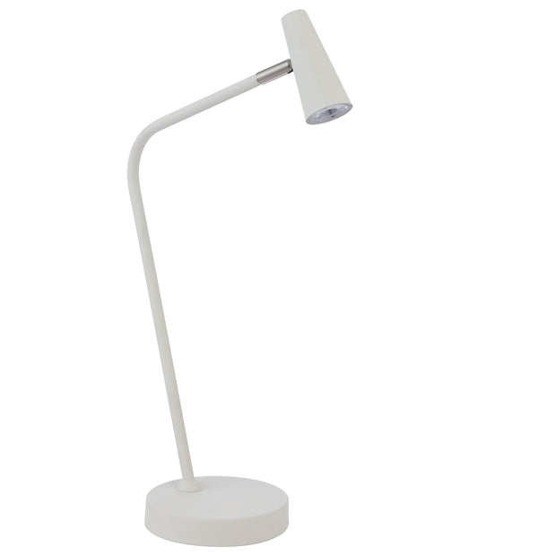Bexley 3W Warm White LED 3-Stage Touch Lamp White