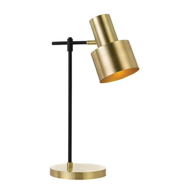 Croset Table Lamp Black and Gold