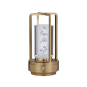Eldra 3w CCT LED Rechargeable Antique Gold Table Lamp