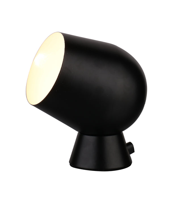 Fokus E14 On/Off Touch Lamp Black