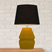 Greet Butterscotch/ Black Table Lamp