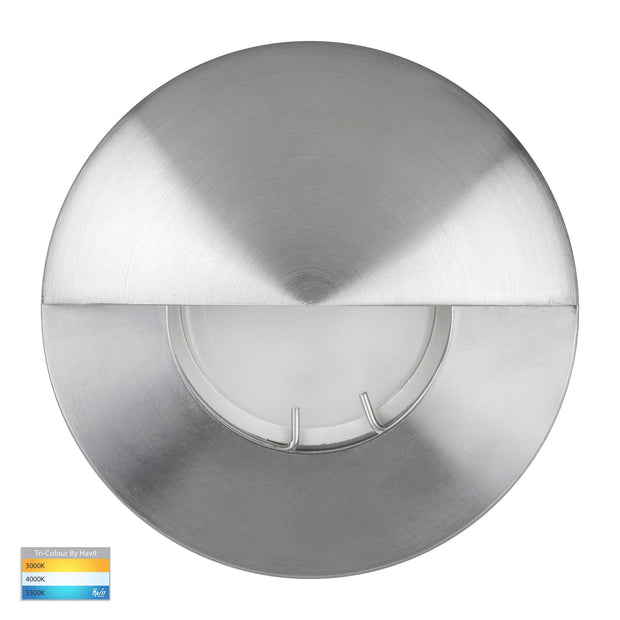 HV19012-SS 316 Stainless Steel Ollo step light eyelid tri-colour recessed