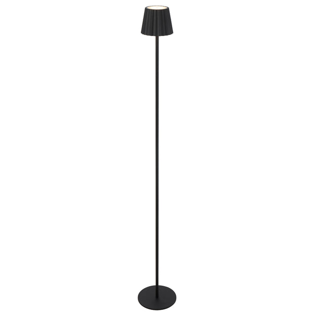Mindy 3w CCT LED Rechargeable Black Sand Floor Lamp