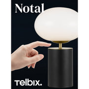 Notal 5w 3000K E14 Touch Lamp Black, Gold and Opal