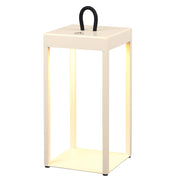 Sotra 3W Warm White LED IP54 Rechargeable Table Lamp Beige