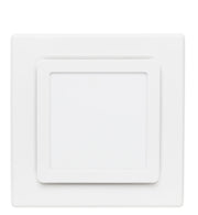 Sarico Square Exhaust Fan with CCT LED Light White - Large