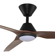 Infinity-ID 54 DC Smart Ceiling Fan Dark Spotted Gum with LED Light