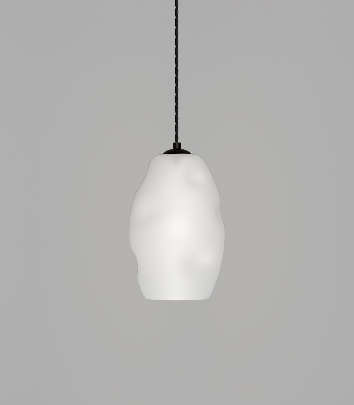 White milk clearance glass pendant light