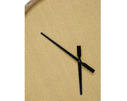 60cm Presley Wooden Clock Natural