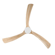 Sanctuary 70 DC Ceiling Fan White with Natural Blades