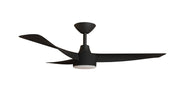 Turaco 48 Ceiling Fan Black with LED Light