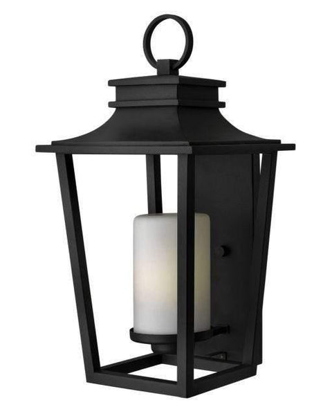 Sullivan Medium Lantern Wall Light - Black - Lighting Superstore