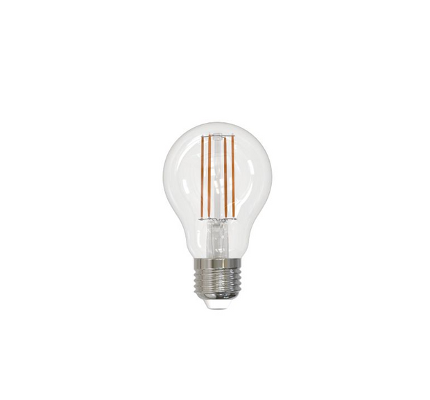 7W E27 A60 Warm White Clear Dimmable LED
