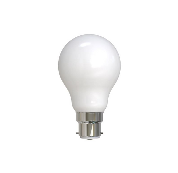 9W B22 A60 Warm White Opal Dimmable LED
