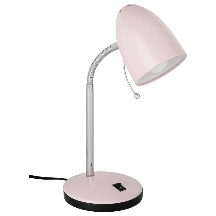Lara Pastel Pink Desk Lamp by Lighting Superstore - Main Image