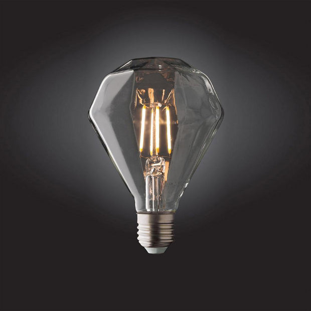 4w ES LED Carbon Filament Diamond Mercator - Lighting Superstore
