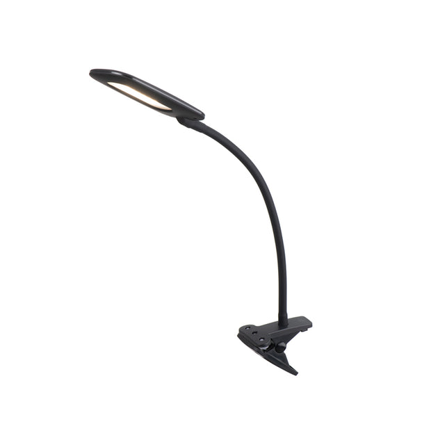 Bryce Clamp Lamp 6w LED Black