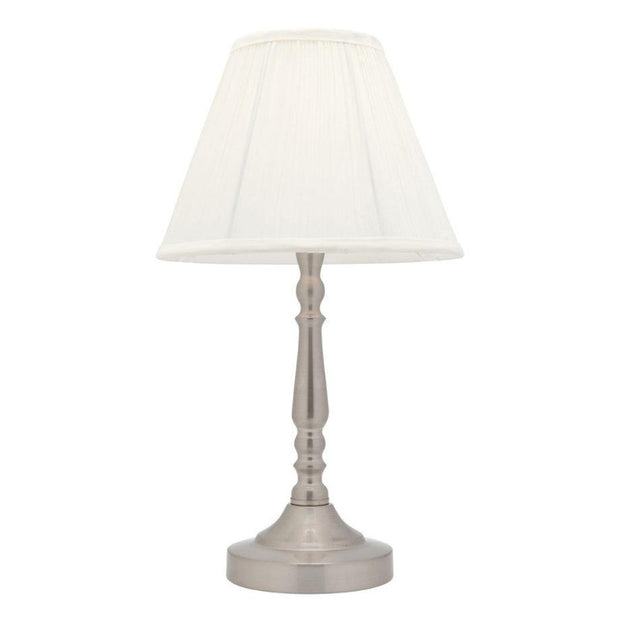 Molly Touch Lamp Brushed Chrome - Lighting Superstore