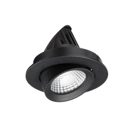 Apex 13w LED 60° Adjustable 97mm Downlight Black