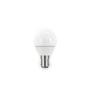 6w Small Bayonet (SBC) LED Warm White Fancy Round Dimmable - Lighting Superstore