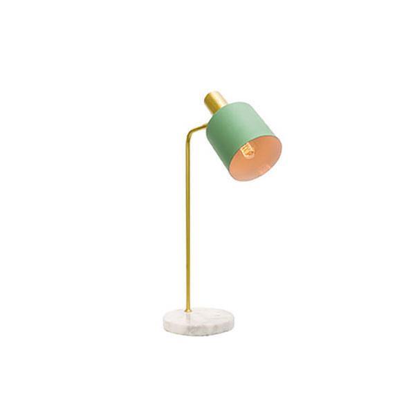 Addison Table Lamp Jade and Brass - Lighting Superstore