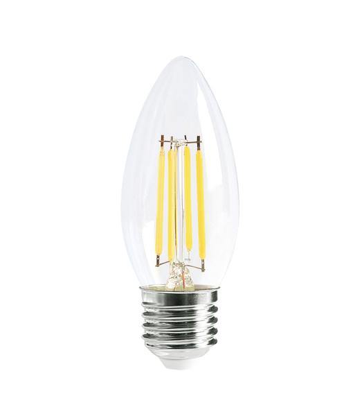 4w Edison Screw (ES) Carbon Filament LED Candle Warm White - Lighting Superstore
