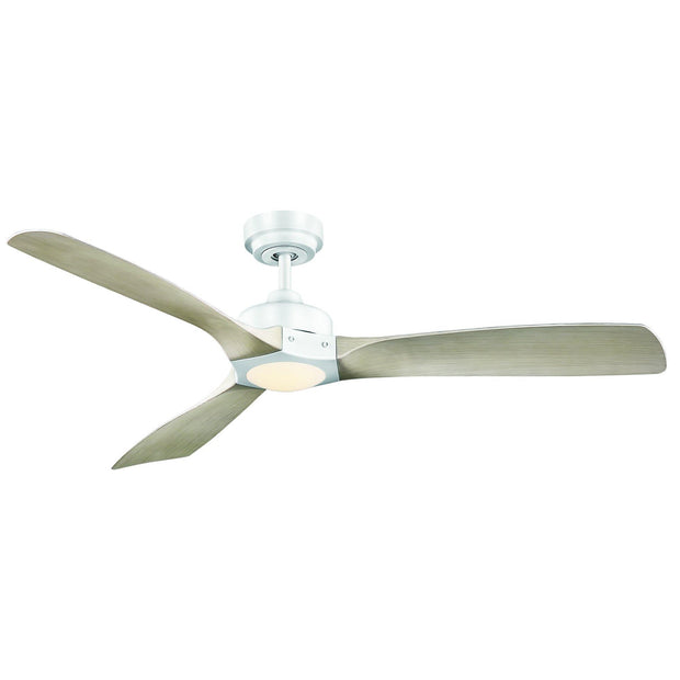 Minota 52 DC Smart Ceiling Fan White with LED Light - Lighting Superstore