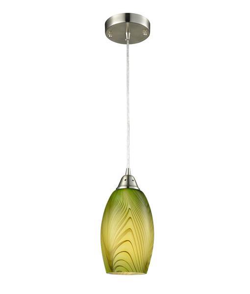 Decorative glass store pendant light