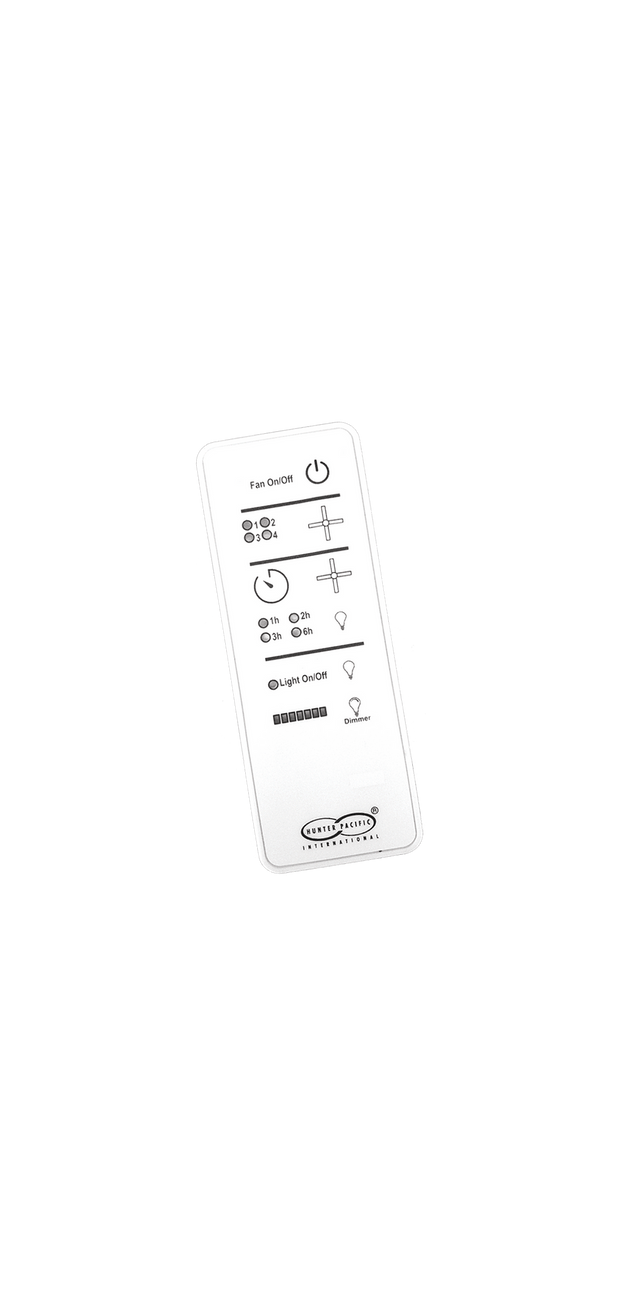Hunter Pacific Fan Remote Logic Dimmable - Lighting Superstore