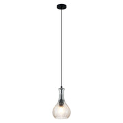 Decant 1 Single Pendant Clear Glass Clear