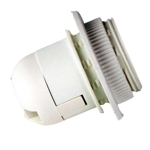 E27 (ES) Lampholder 10mm White
