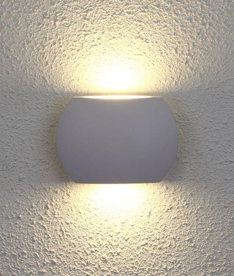 Remo2 Exterior LED Wall Light White - Lighting Superstore