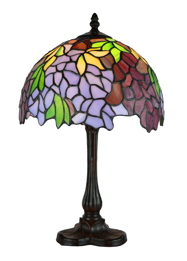 Flower Leadlight Table Lamp T003