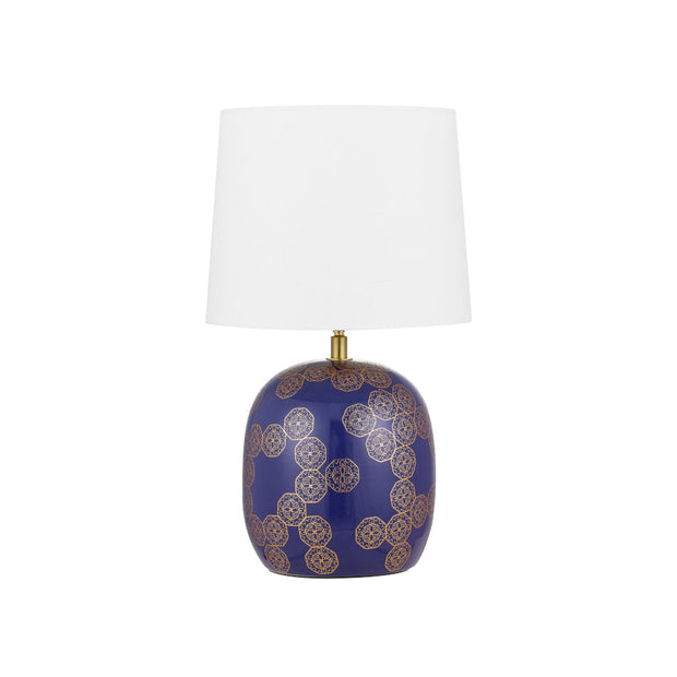 Wishes Blue Ceramic Table Lamp