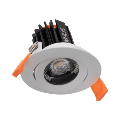 Cell 9w 5CCT LED 60° 75mm Complete Adjustable Downlight Kit