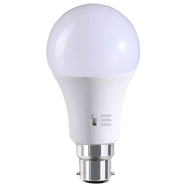 12w B22/BC CCT LED Dimmable A60 Globe
