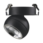 Moon 6/9w CCT LED Recessed Ceiling Black