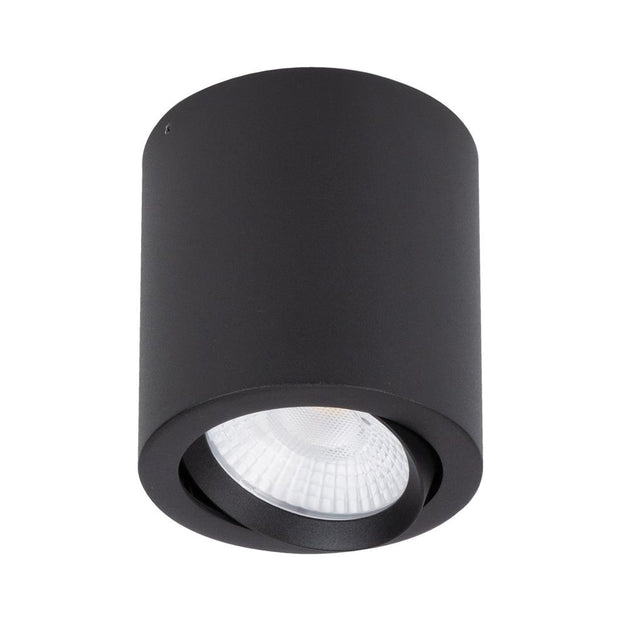 Neo 20w CCT LED Adjustable Surface Mounted Downlight Black