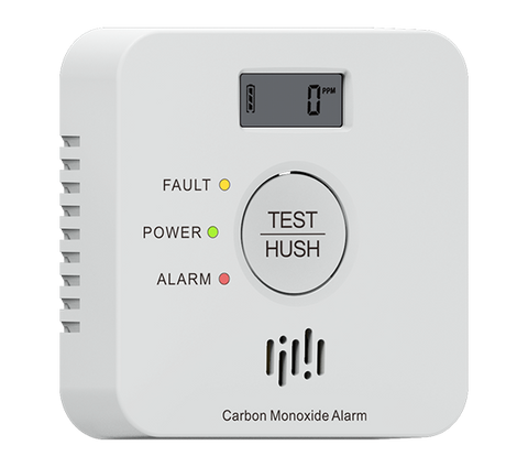 Emerald Carbon Monoxide Alarm with Built-In RF