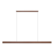 CLIMENE 3 40W LED CCT 2400mm Walnut Pendant