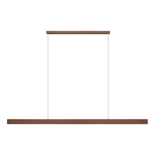CLIMENE 3 40W LED CCT 2400mm Walnut Pendant