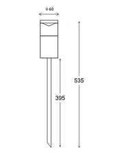 Gomeisa 10 Spike Light Titanium