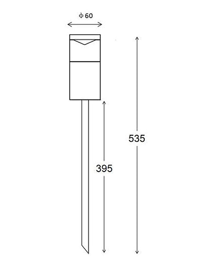 Gomeisa 10 Spike Light Titanium