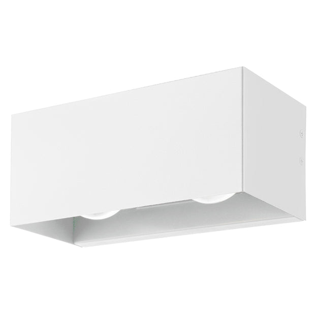 Lesmo 11.2w White Exterior Wall Light