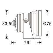 Pond/Pool Light 7W 12V 3000K IP65