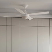 Mosman AC 52 ABS White Ceiling Fan with Light