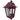Paris Half Wall Light Burgundy