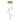 Terque 6x5.4w LED 3000K Brushed Brass and Glass Dimmable Cluster Pendant