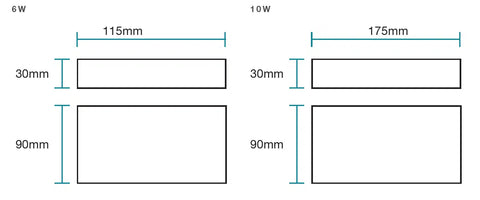 Modus 10W LED CCT Wall Exterior Medium White